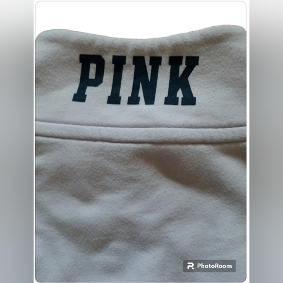 PINK VS Sweatshirt & Leggings Colorblock Set Lilac & Dark Grey - Picture 5 of 8